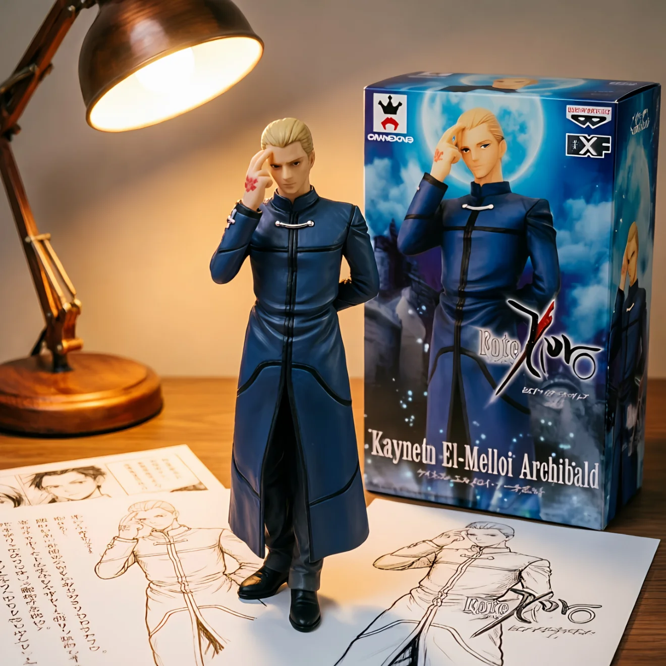 Fate / FGO 眼镜厂 肯尼斯-18CM
