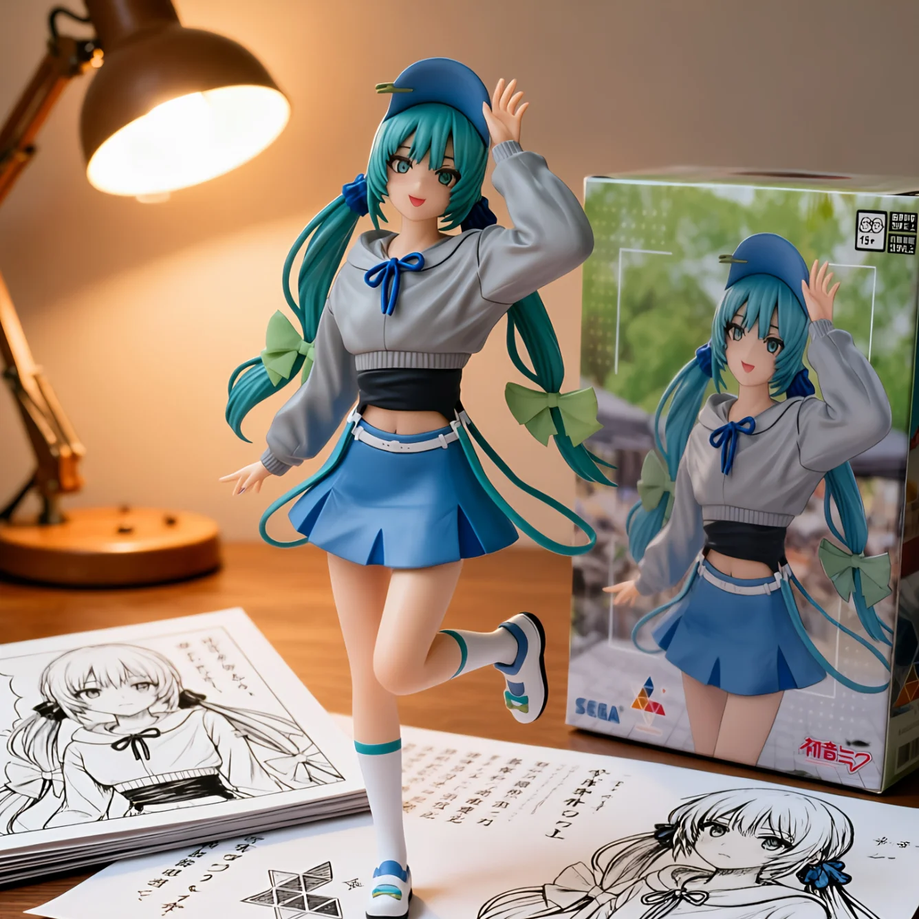 初音未来 SEGA概念艺术 运动服 运动服-21CM