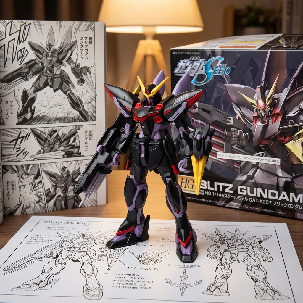 机动战士高达 HG 闪电 迅雷高达-14CM