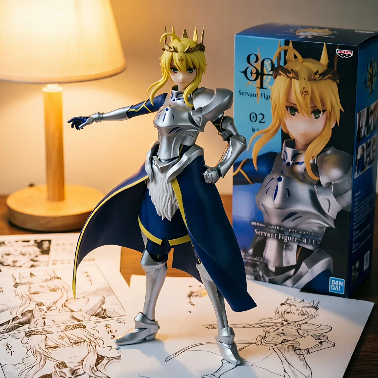 Fate / FGO FATE 剧场版 阿尔托莉雅 枪呆-22CM