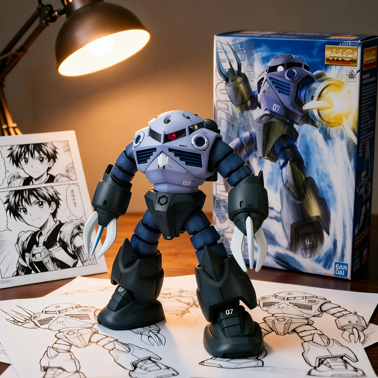机动战士高达 魔蟹 量产 水陆型-18CM