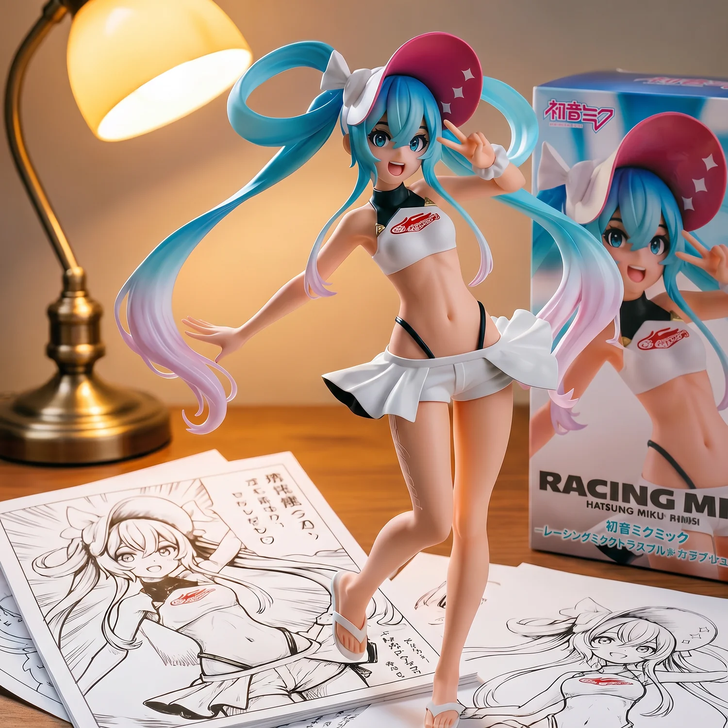 初音未来 赛车初音2024 夏日假期-23CM