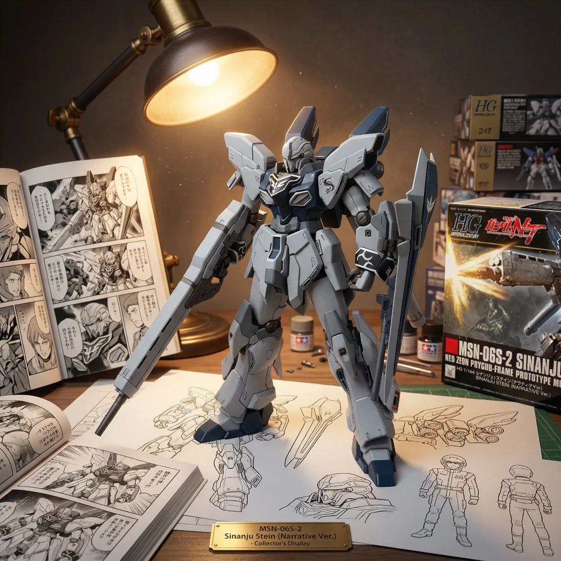 机动战士高达 原石新安洲 NT版-16CM