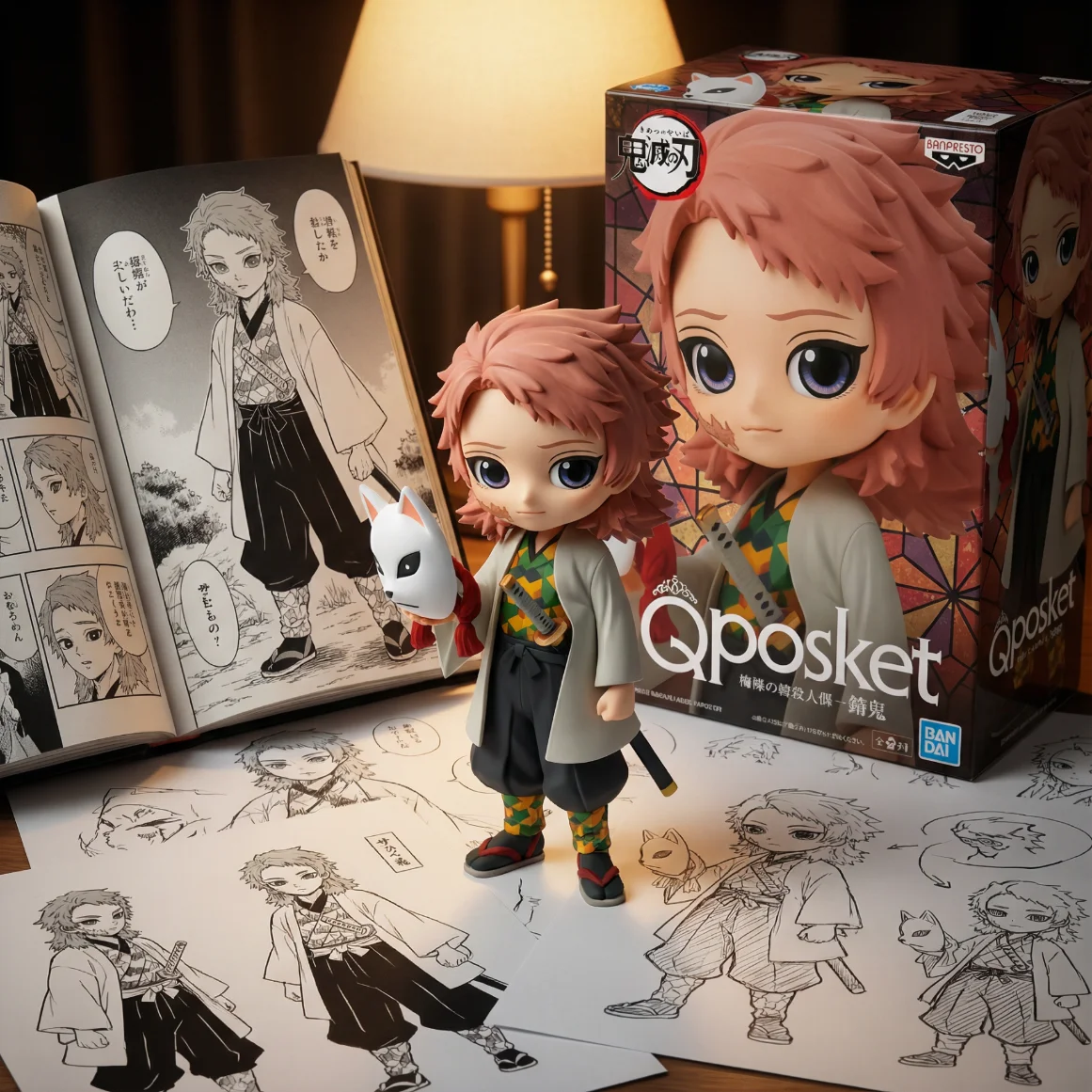 鬼灭之刃 Qposket錆兎-15CM