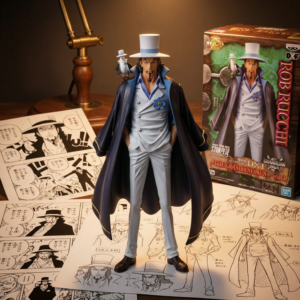 海贼王 DXF STAMPEDE路奇-17CM