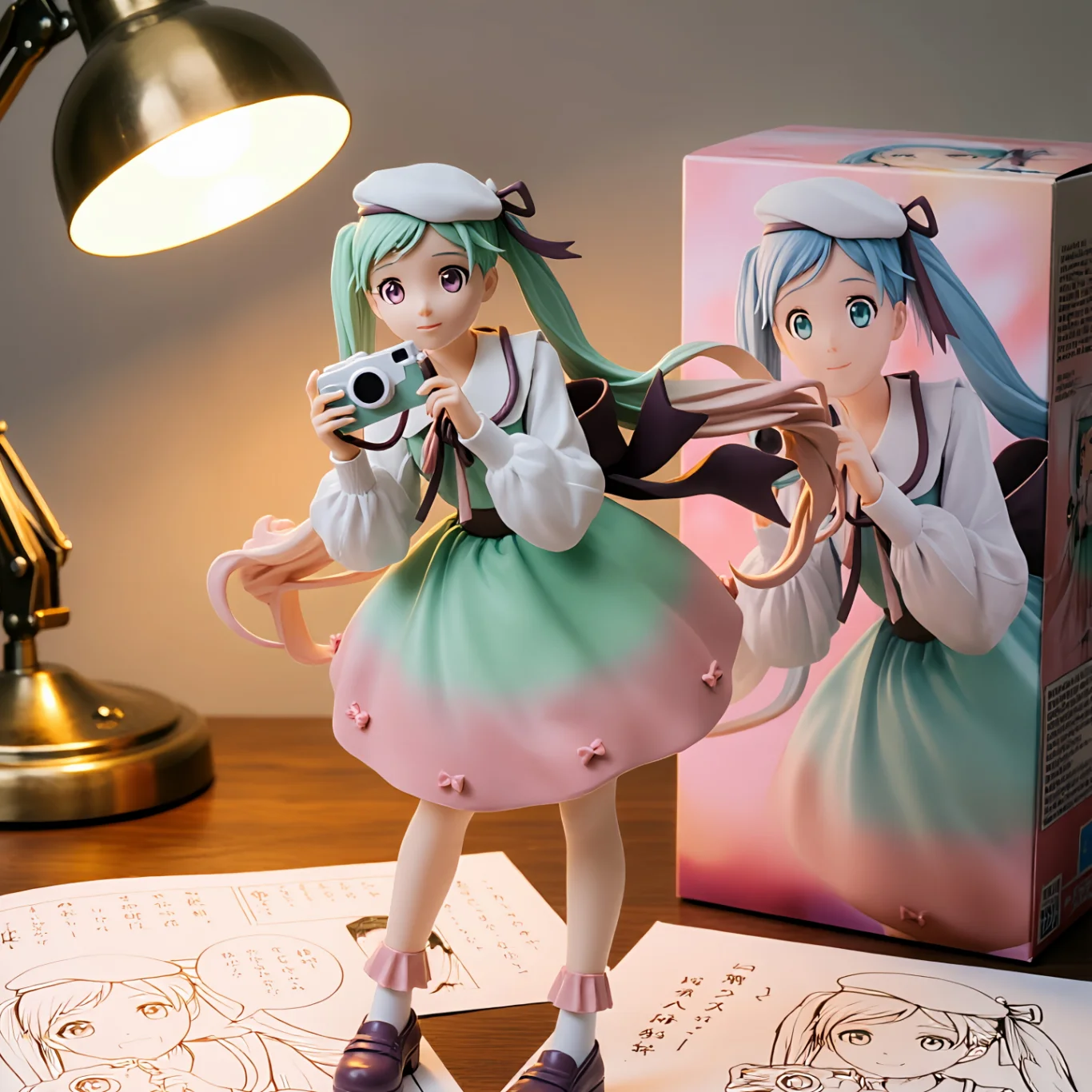 初音未来 假日回忆 相机-20CM