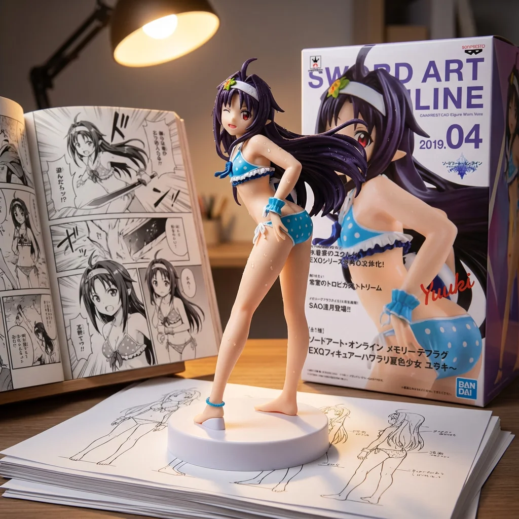 刀剑神域 EXQ 优纪 记忆重组 泳装-17CM