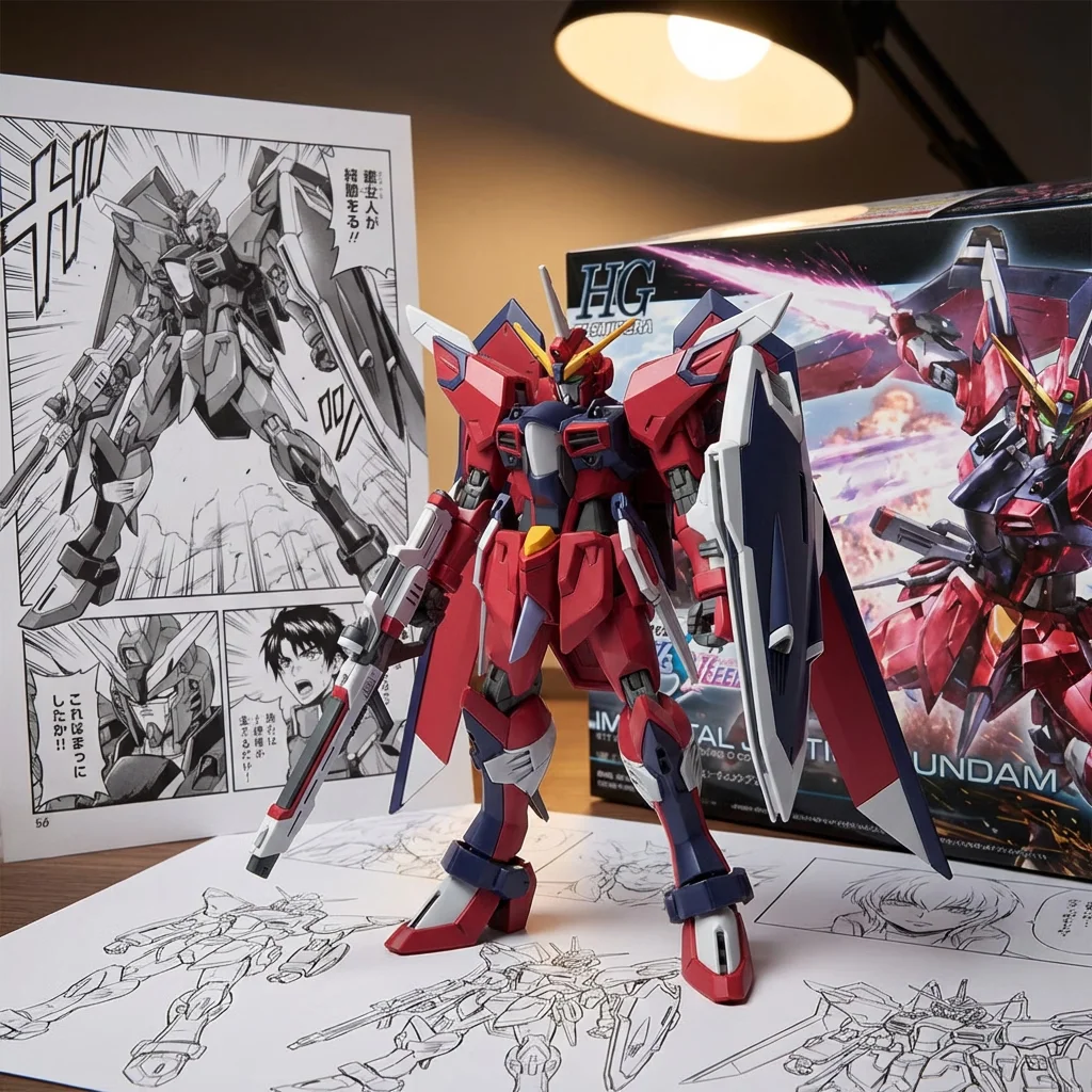 机动战士高达 HG 不朽正义-14CM