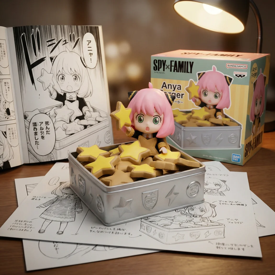 间谍过家家 眼镜厂 掌中甜品 A款 阿尼亚-7CM
