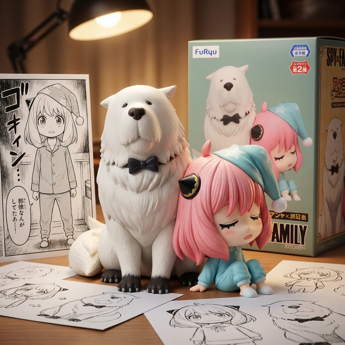 间谍过家家 FURYU阿尼亚 邦德 睡衣-8CM