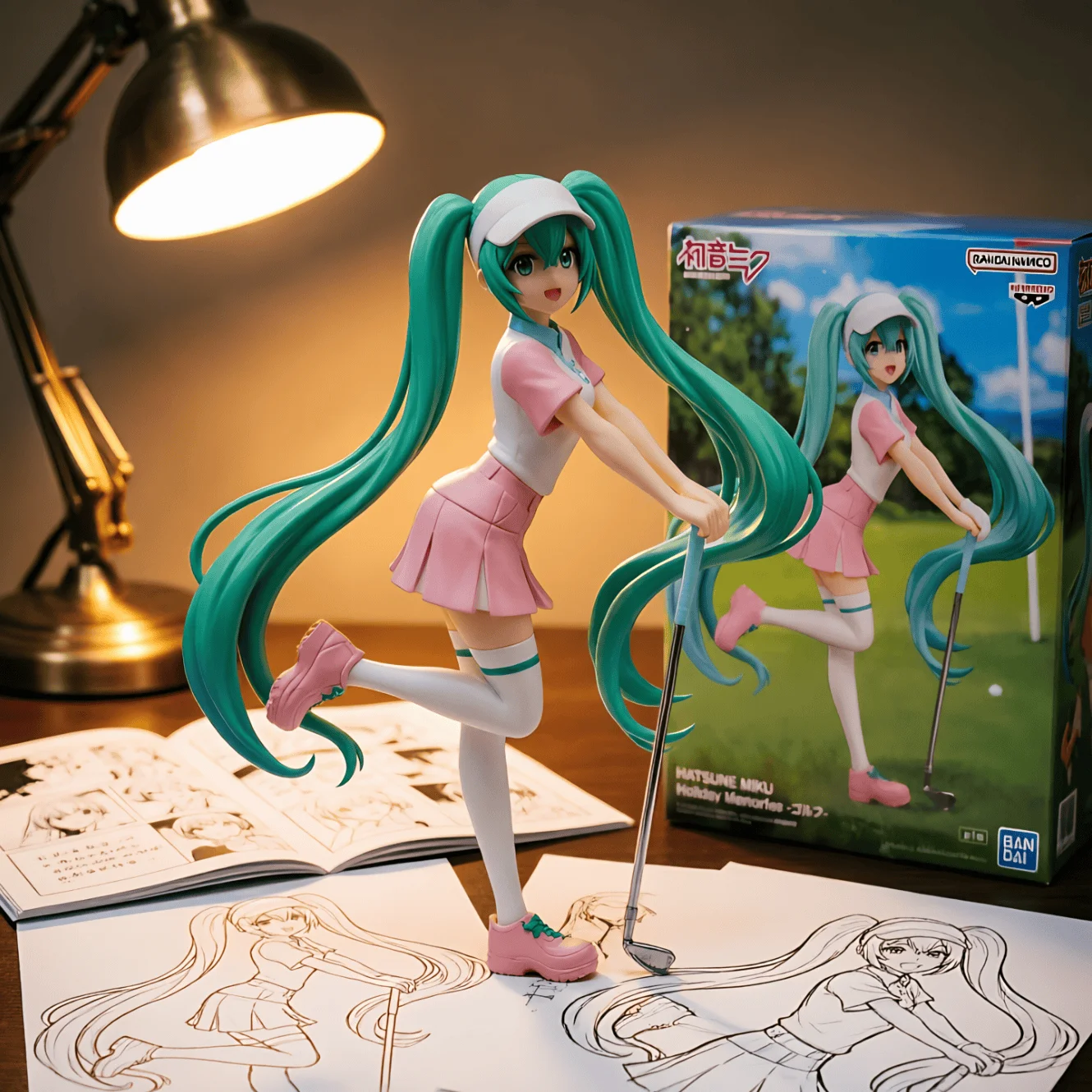 初音未来 眼镜厂 假期回忆 高尔夫-20CM
