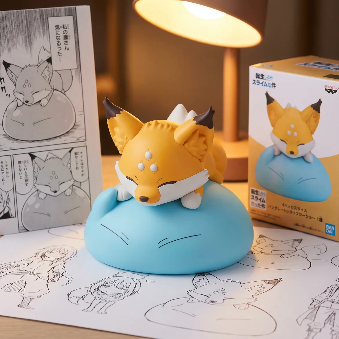转生史莱姆 利姆露九魔罗约10cm