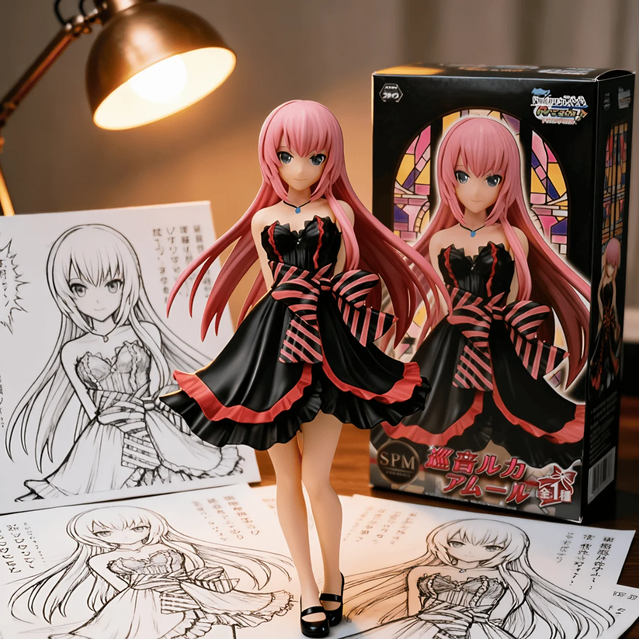 初音未来 SEGA 巡音 礼服-22CM