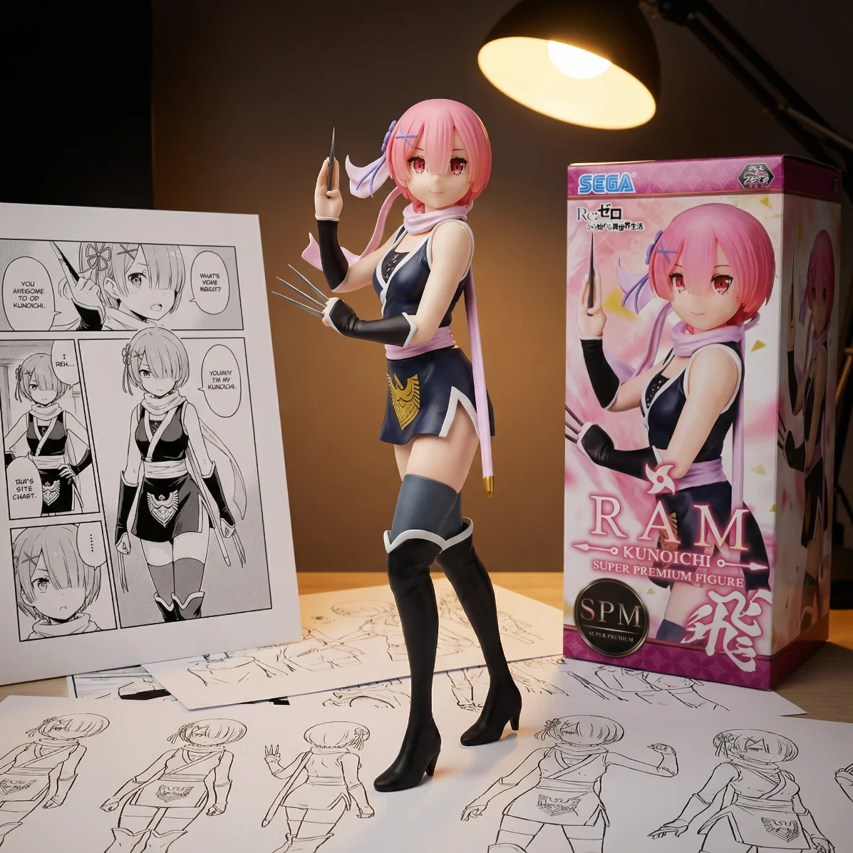 Re:从零开始的异世界生活 SEGA SPM 拉姆 忍者-22CM