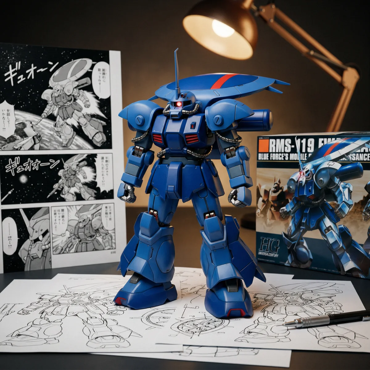 机动战士高达 扎古 侦查型-13CM