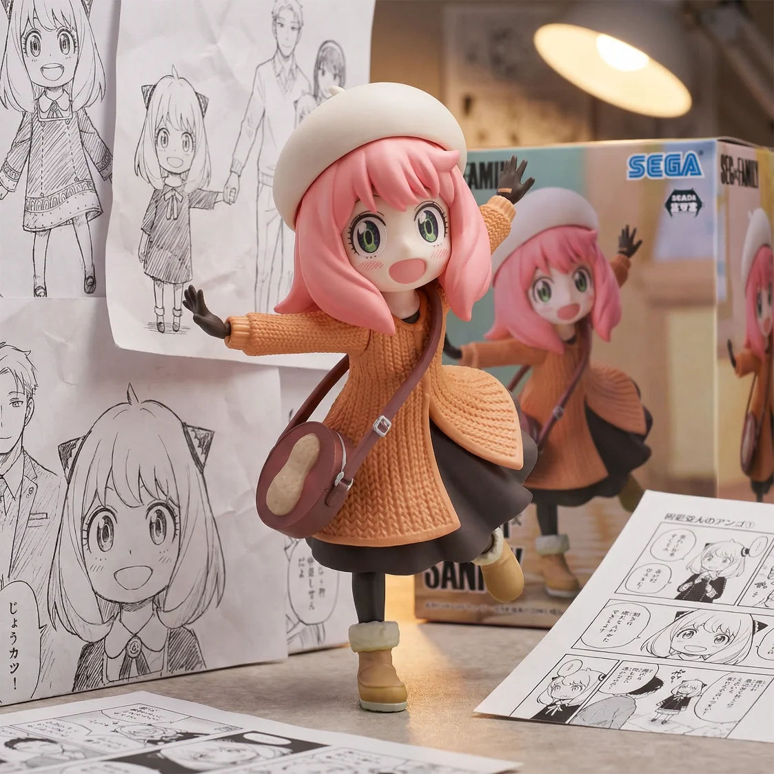 间谍过家家 SEGA 阿尼亚 出去玩-13CM