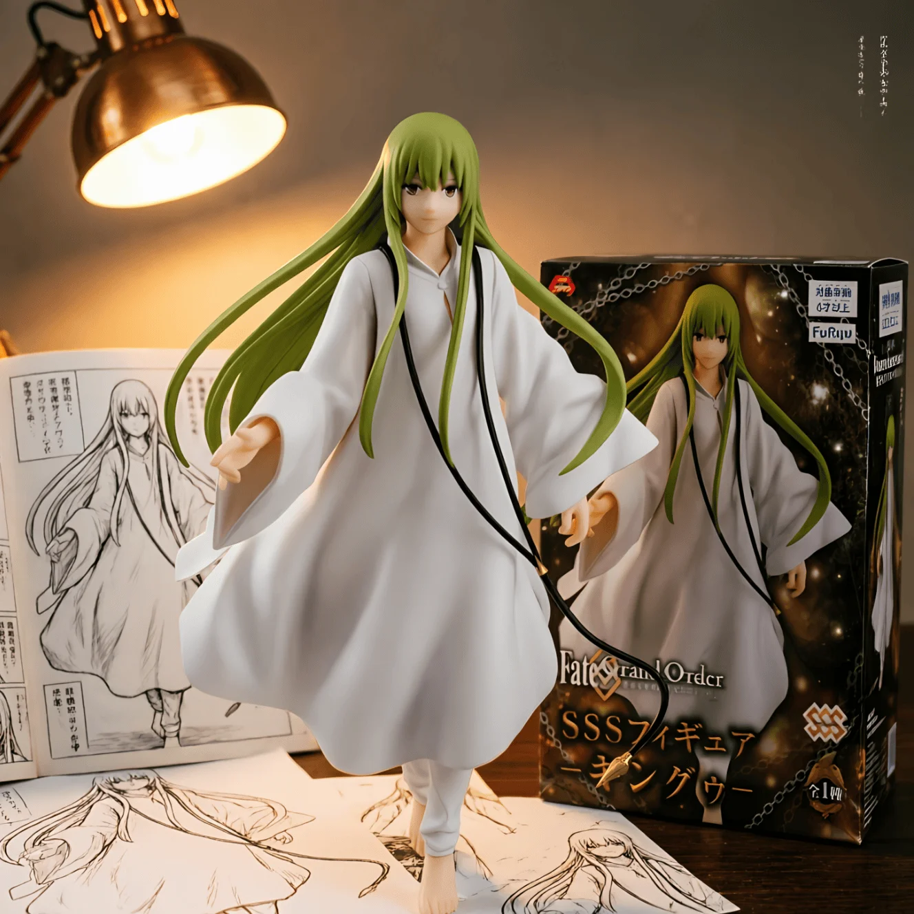 Fate / FGO FURYU 金固 恩奇都 枪阶-21CM