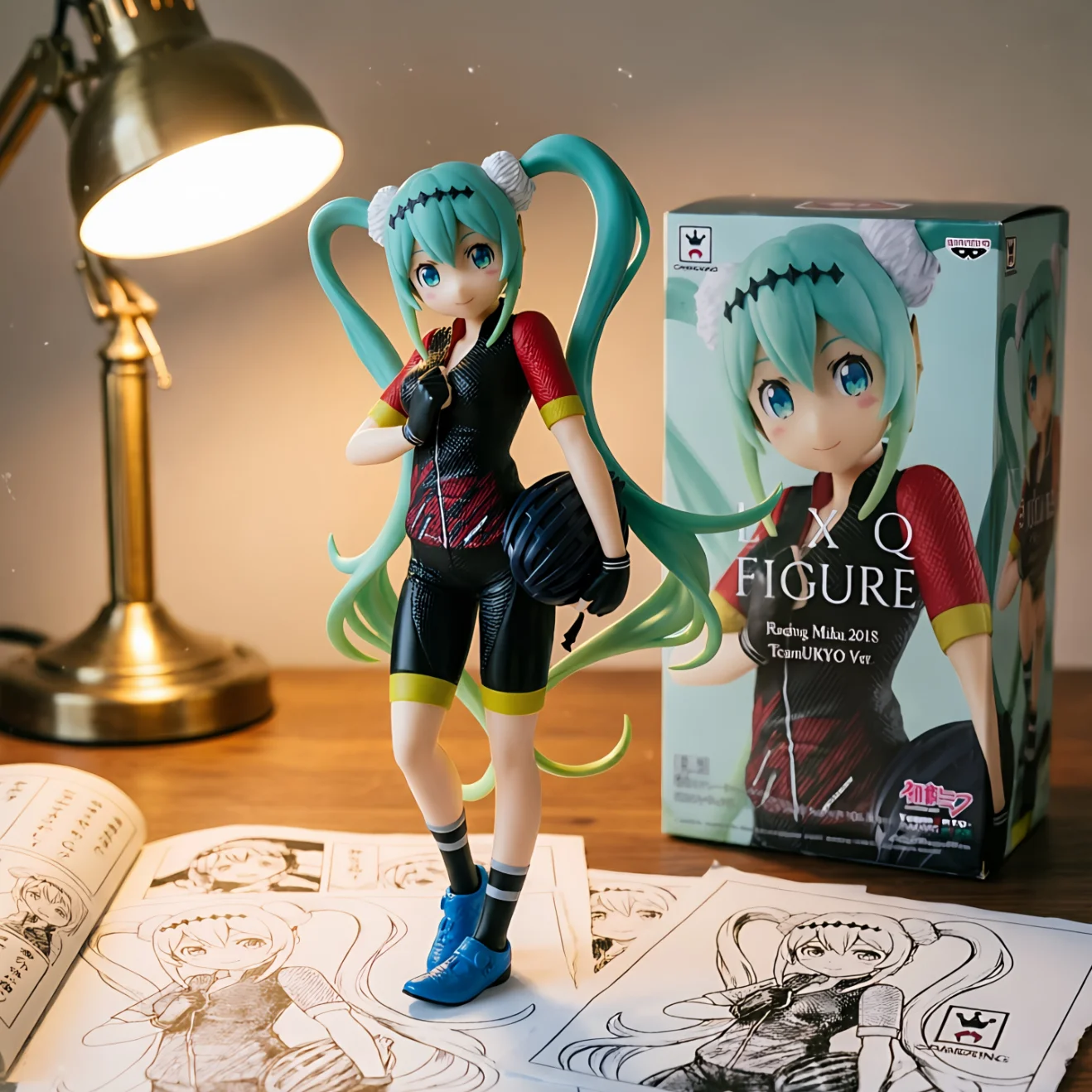 初音未来 眼镜厂 EXQ 赛车 2018-21CM