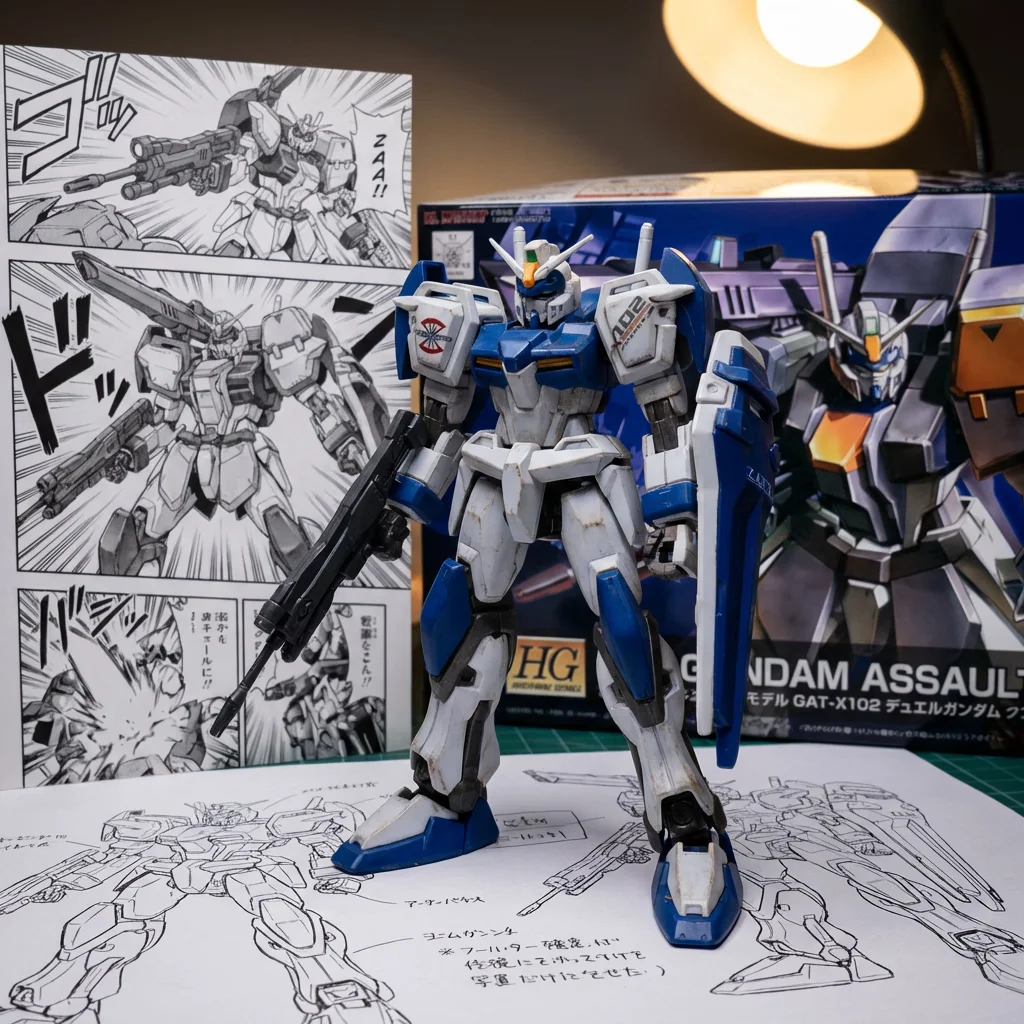 机动战士高达 HG 决斗 尸装-14CM