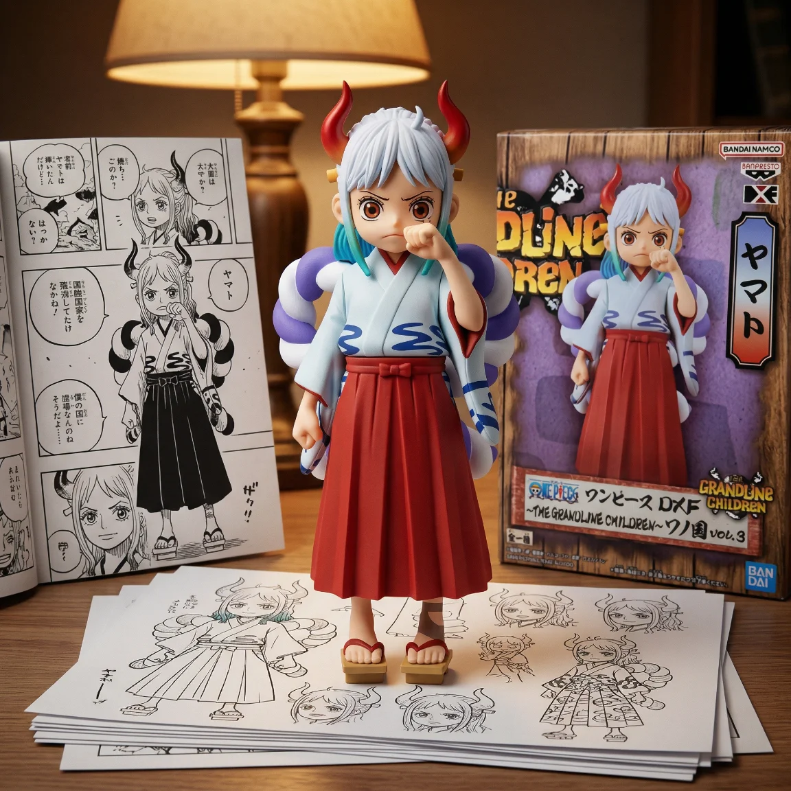 海贼王 DXF 童年 大和-13CM