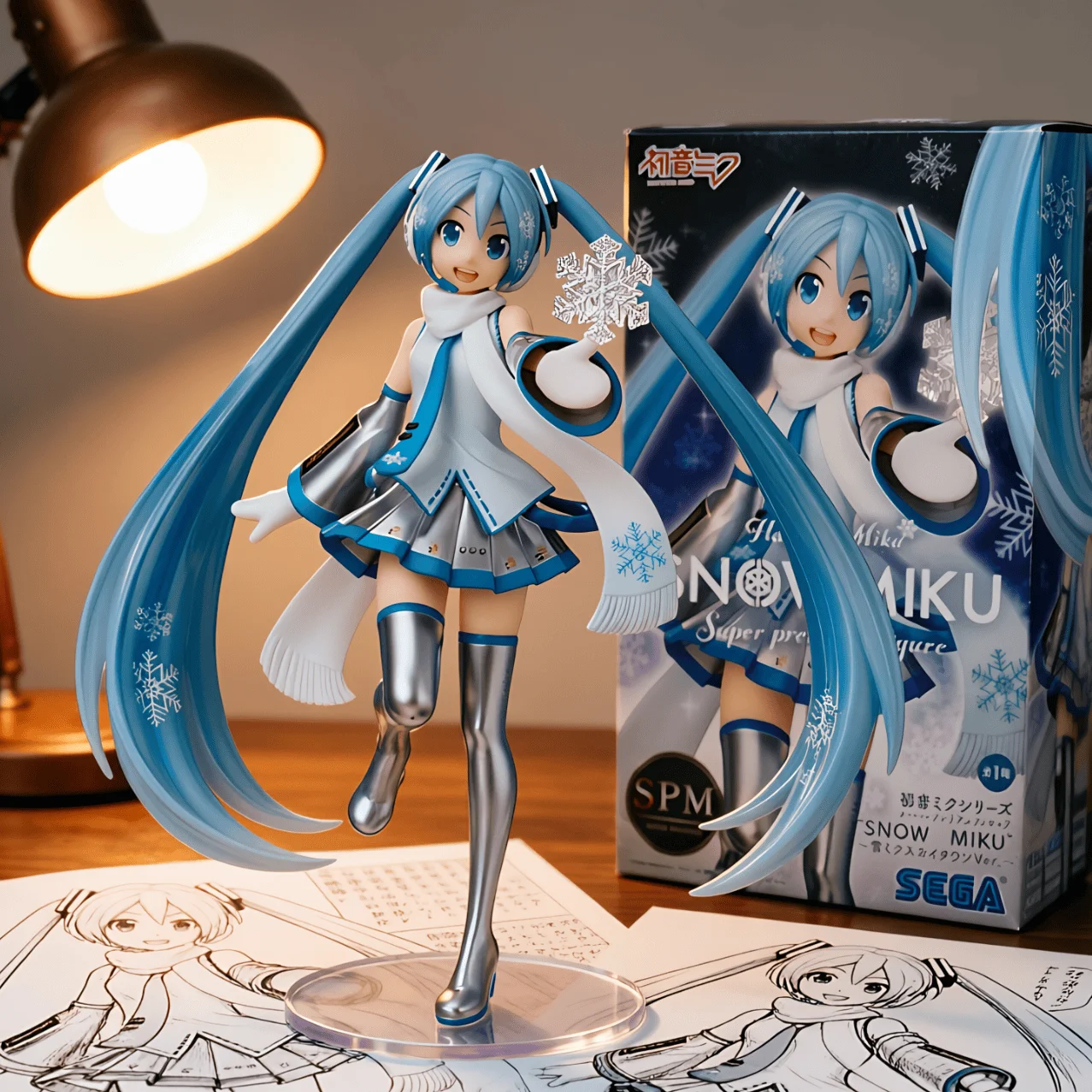 初音未来 SEGA SPM 雪初音-22CM