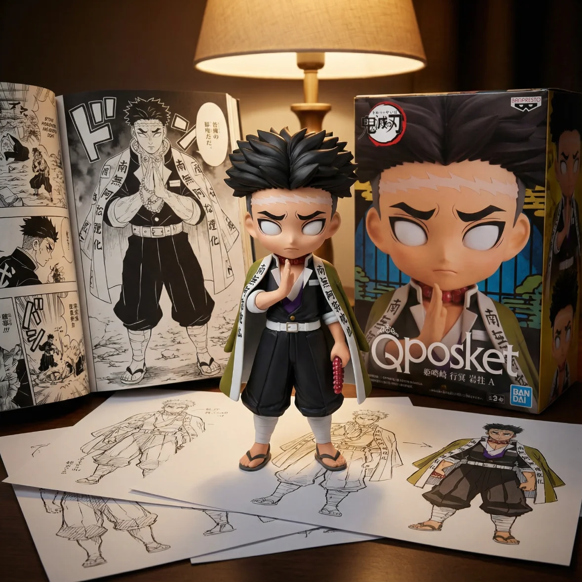 鬼灭之刃 Qposket悲鸣屿行冥岩柱-16CM